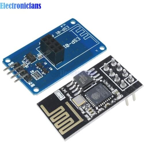 ESP8266 ESP-01S ESP01S Serial Wireless WIFI Module For Arduino Transceiver Receiver Adapter Board Raspberry Pi R3 One 3.3V