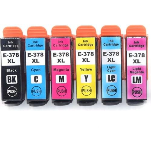 Europe 378 T3791-T3796 Full Compatible Ink Cartridge for Epson XP - 8500 8600 8505 8605 XP8500 XP8505 XP8600 XP8605 Printer