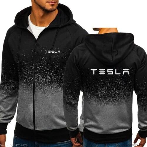 2021Hot sale Hoodies Men Women Casual Tesla Sweatshirt Fashion Hooded 3 colours Hoodies Mens Clothing