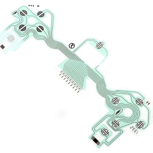 Null Conductive Film Controller Keyboard Flex Cable PCB JDS-001 JDS-011 Slim Circuit Board Replacement Buttons Tape for sony 4