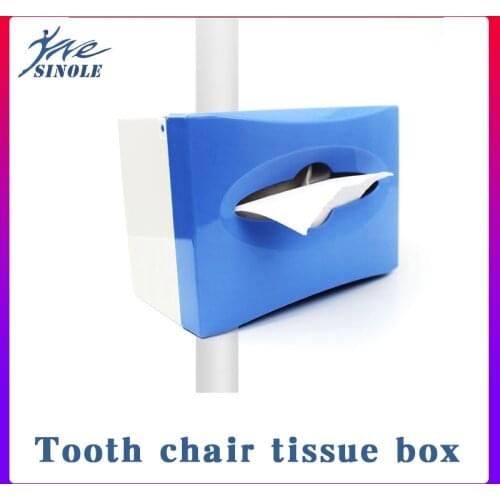 Dental tissue box for dental chair Dental Post Mount Utility Paper Box Dimater 45mm Dental materials Dental chair accessories