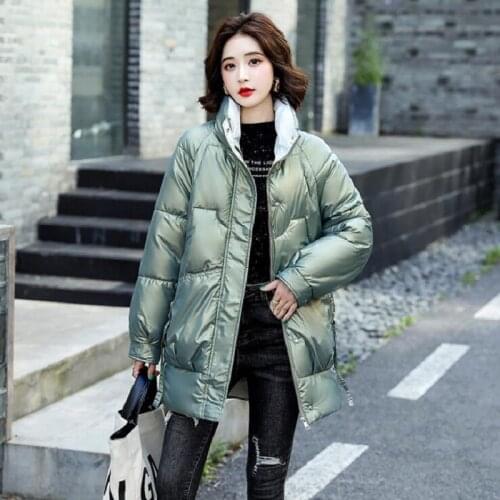 Women thick Jacket Winter Coat Warm Parkas Snow Outwear casual Glossy plus size Hight Quality Female New Winter Collection