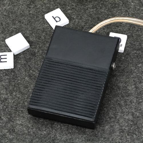 Tattoo New Design Foot Switch Pedal for Power Supply Classic Square Black Tattoo Machine Accessory Foot Tattoos Tools-B0