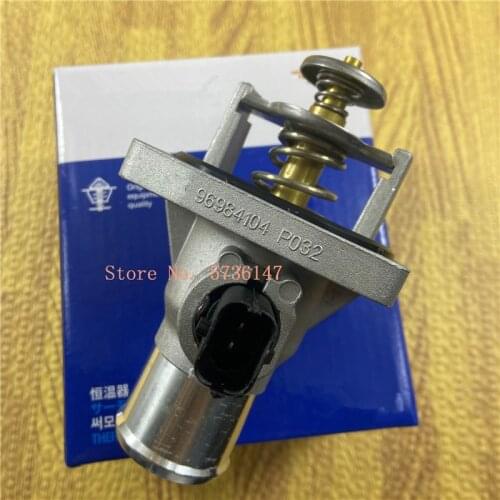 Original Engine Coolant Thermostat Assembly NO: 96984104 25193683 For Chevrolet- Cruze Sonic Aveo Astra Zafira Signum Vauxh