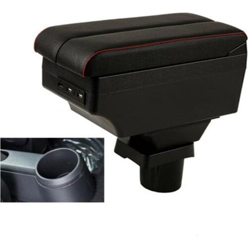For VW UP armrest box central content box interior Armrests Storage car-styling accessories part with USB