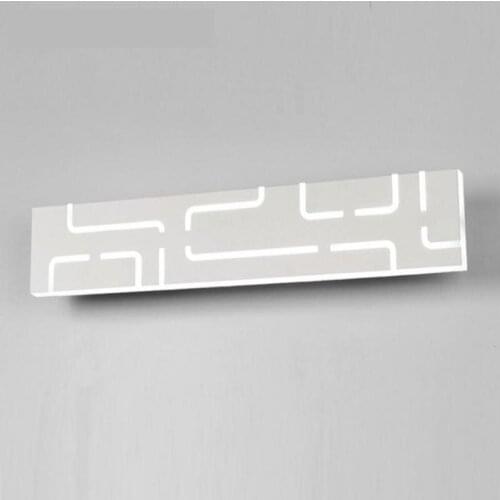 Simple Led Wall Lamp Stairway Passage Living Room Background Wall light Rectangular Acrylic Mirror Decorate Bed Led Lights