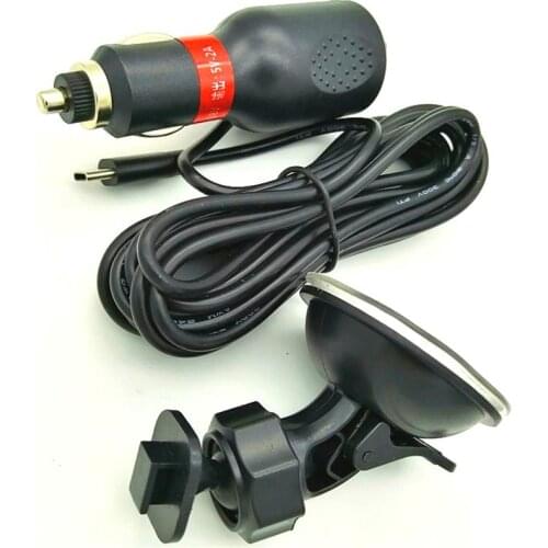 SJCAM Original Car Charger Mount Suction Cup Bracket Body Charger Type C Cable for sjcam A10 Action Sports Camera Accessories