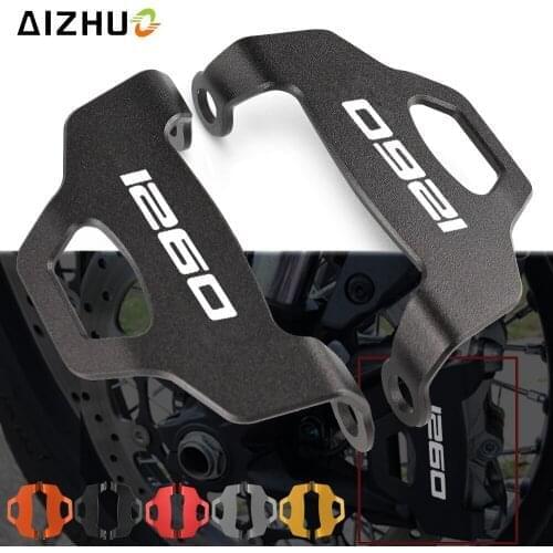 Motorcycle Front Brake Caliper Guard Cover Protection Aluminum FOR Ducati Multistrada 1260 Enduro Pro Air 2021 1260S Grand Tour