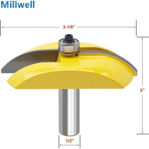 1PCS-Free shipping woodworking router bit,solid carbide end mill,wood milling cutter,wood tool,Rounded corners Door knife