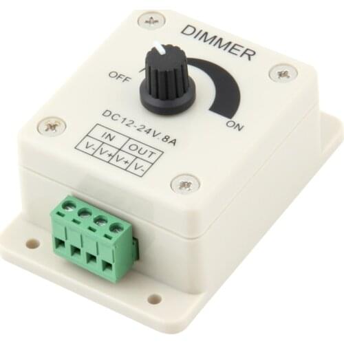 1Pc High Quanlity 12V 8A PIR Sensor LED Strip Light lamps Switch Dimmer Brightness Controller Newest New Arrival