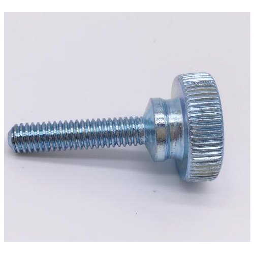 20Pcs Adjust Thumb Screws Knurled Head With Should Bolts Hand Twist Screws Steel Zinc Plated Metric