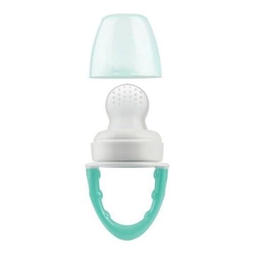 DR. BROWN´S- ALIMENTADOR ANTI-AHOGO DE SILICONA VERDE +4 MESES