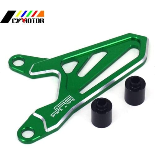 Motorcycle CNC Metal Guard Chain Sprocket Cover For KAWASAKI KX250F 2004 2005 2006 2007 2008 2010 2011 2012 2013 2014 2015 2016
