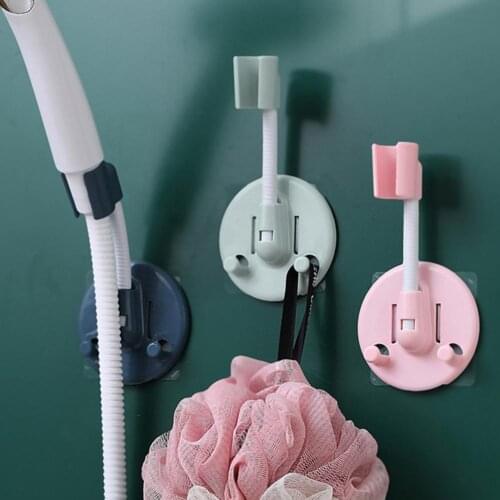 Multifunction Stable Plastic Strong Suction Shower Head Holder for Bathroom