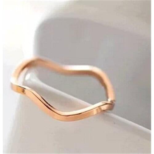 Wave Alloy Silver Ring Wedding Ring for Women Jewelry Accessories Engagement Ring Women Dress Party Rings Womens Rings