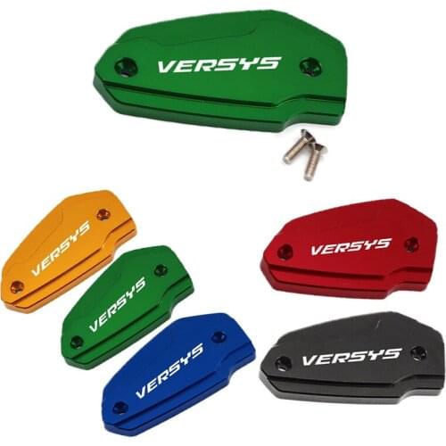 Motorcycle CNC aluminum alloy front brake fuel tank oil storage cap parts suitable for Kawasaki VERSYS 650 Versys650 2010-2016