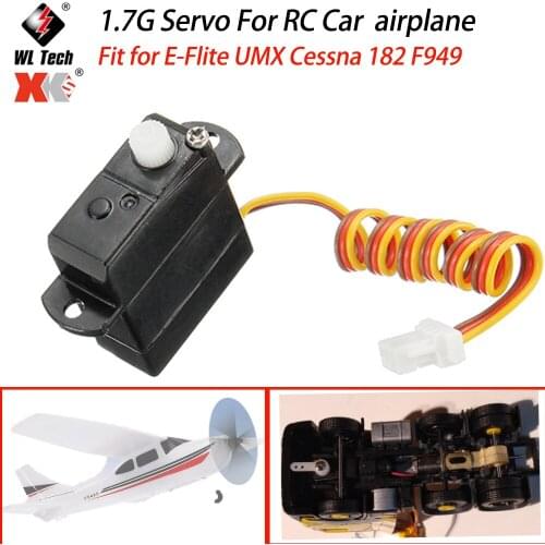RC part DasMikro 1.7g Micro Servo Das87 1/87 1.7g digital servo micro servo super light servo E-Flite UMX Cessna 182 micro servo