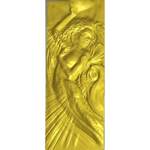 Girl STL relief model 3D for CNC router engraving compatible with Artcam,mastercam,type3 G1