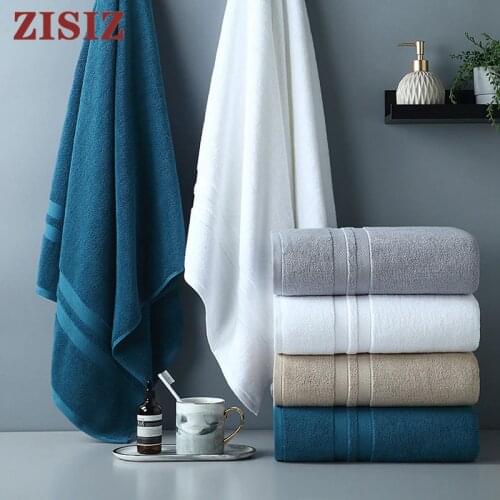Bath Towel Luxury 100% Cotton High Absorbency Hotel & Spa Quality Soft Thick Bathroom Comfortable Beach Towels