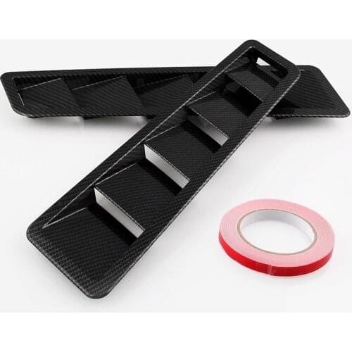 Universal Hood Vent Hood Louvers Panels Automotive Accessories Air Intake Cooling Panel ABS Heat Vent Car Supplies Hood Vents