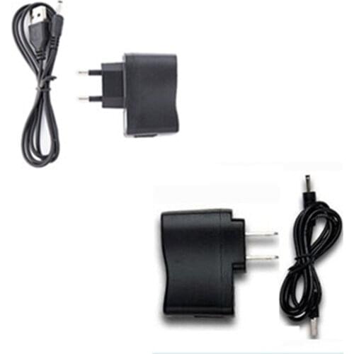 Extra EU US Plug 4.5V 5V Power Charger USB Adapter for Health Care Body Electric Tens Therapy Massager with USB Cable