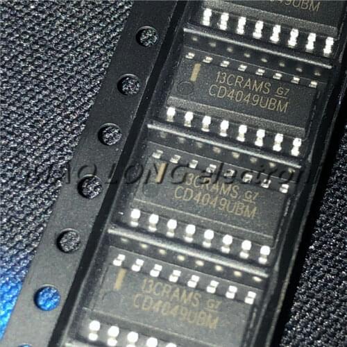 10PCS/LOT CD4049UBM SOP16 CD4049BM SOP CD4049 SOP-16 In Stock