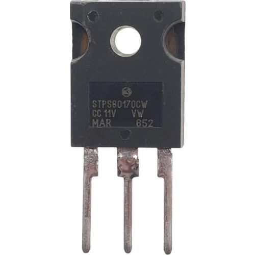 10PCS STPS80170CW TO-247 STPS80170 TO247 170V 80A High power Schottky diode free delivery