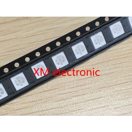 200 pcs 5050 RGB SMD LED RED BLUE GREEN SMT LED PLCC-6 3-CHIPS Light Emitting Diodes Lamp Bead For Car, Boat, Bike DIY