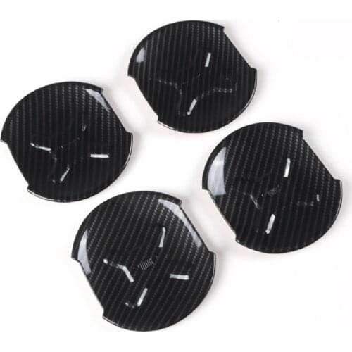 4Pcs Automobile Outer Door Bowl Guard Bowl Door Handle Bowl Cover Decoration for Jeep Renegade 2015-2018