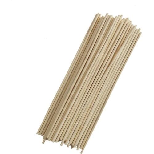 50Pcs Plant Growth Support Rod Plant Rattan 20cm Rattan Pot Tree DIY Gardening Tool Plant Support Bamboo Sticks