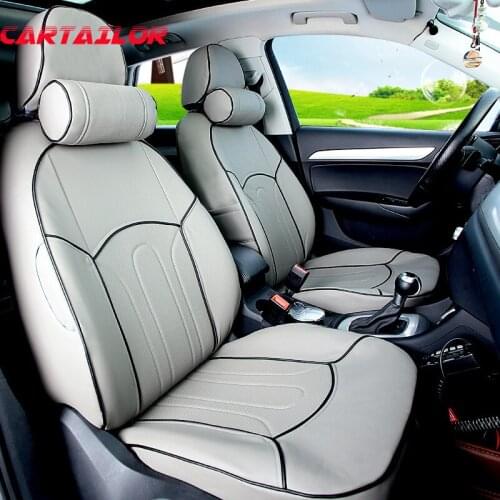 CARTAILOR Quality cover seats for Audi A1 accessories for cars full set car seat cover PU leather seat covers&supports cushions