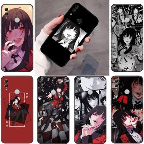Kakegurui Jabami japan Anime Phone Cover For Huawei Honor view 7a5.45inch 7c5.7inch 8x 8a 8c 9 9x 10 20 10i 20i lite pro