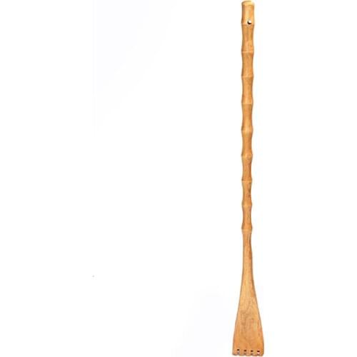 1Pc Long Natural Wood Back Scratcher Massager Pen Clip Handy Manually Body Stick M89F