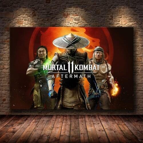 Game Poster Mortal Kombat Canvas Painting Wall Art Modern Bedroom Study Home Decor Picture Print