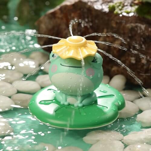 Elephant Frog Baby Bath Water Game Shower Electric Water Spray Toy