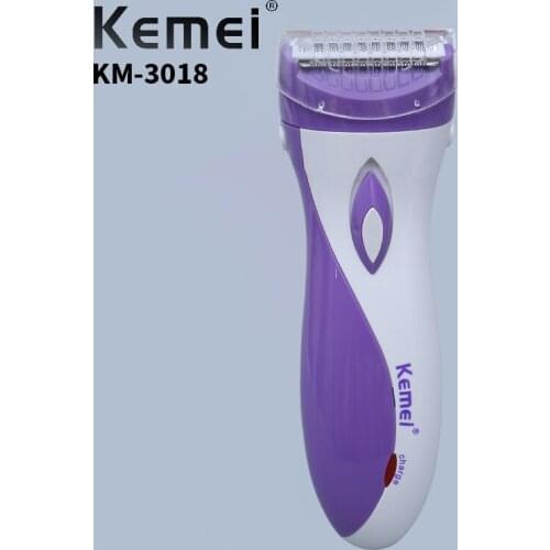 Kemei Professional Electric Shaver Hair Removal Machine Charging Type Ladies Shaving Hair Removal Machine KM-3018