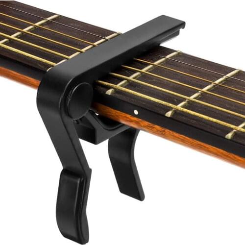 Metal Capo Guitar Accessories Quick Change Clamp Key Aluminium Alloy Universal Acoustic Classic Guitar Capo for Guitar Parts
