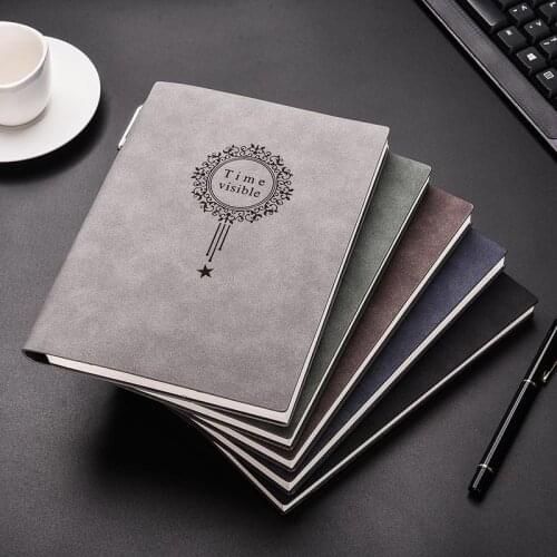 A5 Notebook Set Simple Creative Gift Hand Book Gift Box Luxury Retro Notebook College Students' Daily NoteBook