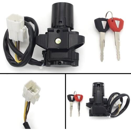 Ignition key lock switch set motorcycle key kit For Kawasaki ER650 ER6N Ninja ER6F EX400 400R 27005-0556 27005-0568 27005-0552