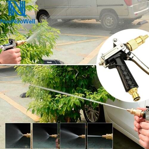NuoNuoWell Garden Irrigation Flower Watering Car Washing High Pressure Spray Gun 10M Long Distance Sprayer Jet+Mist