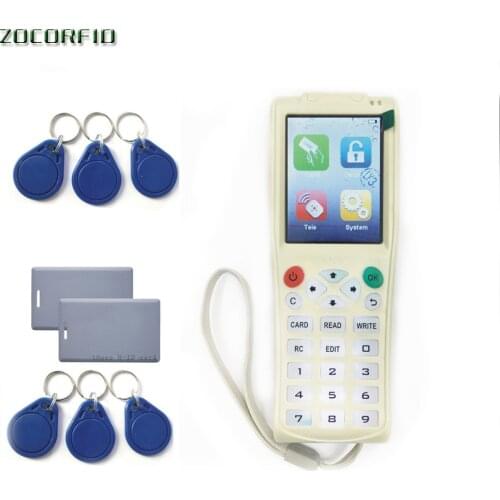 Original Icopy5 RFID Copier Duplicator Full Decode Function Smart Card Key Machine RFID NFC Copier with lithium battery