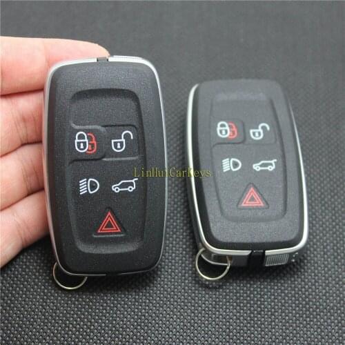 PINECONE for LAND ROVER RANGE ROVER SPORT 2010 2011 2012 DISCOVERY 4 Car Key Case 5 Buttons Remote Blank Key Shell Cover 1 PC