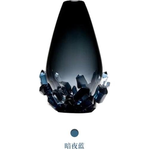 Simple Modern Vase Decoration Original Design Model Room Soft Decoration Home Ornament Living Room Creative Flowerpot Artwork