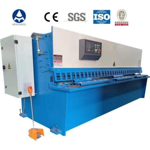 QC12K-25*2500 Sheet Metal Hydraulic Shearing Machine E21S Controller