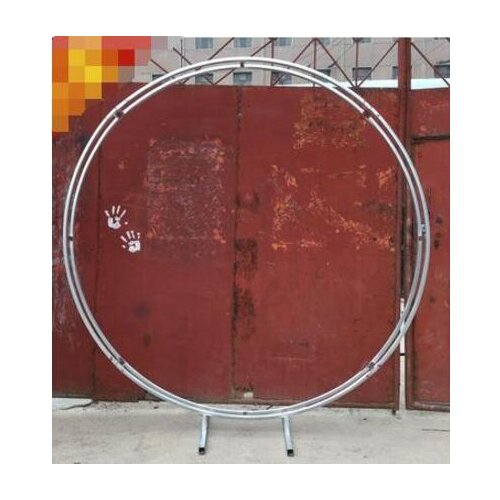 Wedding props ring stage background flower door shelf flower hanging ring large tieyi outdoor lawn wedding layout