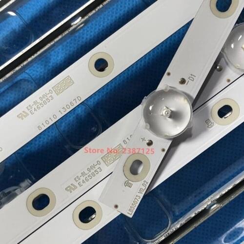 New 12 PCS LED backlight strip for 55PUS7503 55PUS6162 55PUS6262 55PUS6753 55PUS7303 55PUS6703 LB55073 V1_02 55PUS6412 55PUS6503