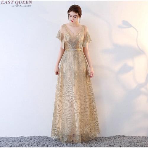 Traditional long Chinese dress clothing for women oriental modern qi pao ao dai festival occasion ceremony dress AA4007