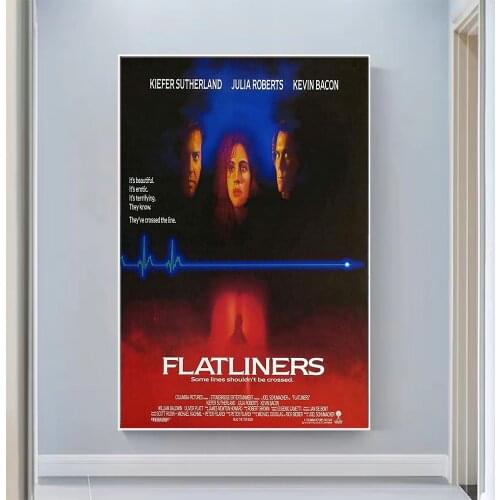 V0869 Flatliners (2) Vintage Classic Movie Wall Silk Cloth HD Poster Art Home Decoration Gift