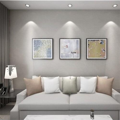 Wellyu Solid color wallpaper modern bedroom plain living room studio background Nordic style antique color wallpaper