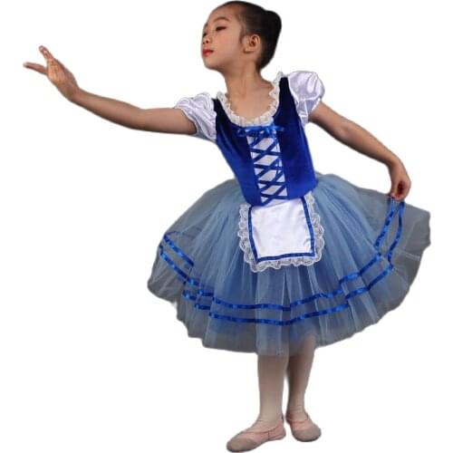 20180 Velvet bodice ballet Costume Romantic ballet tutu girl & women stage performance ballet costume tutu dancewear for stage